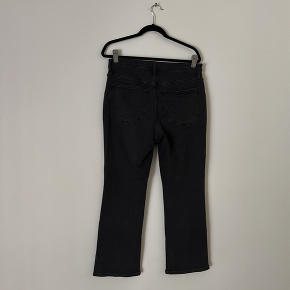 Madewell size 30 kick out crop in washed black - Picture 5 of 6